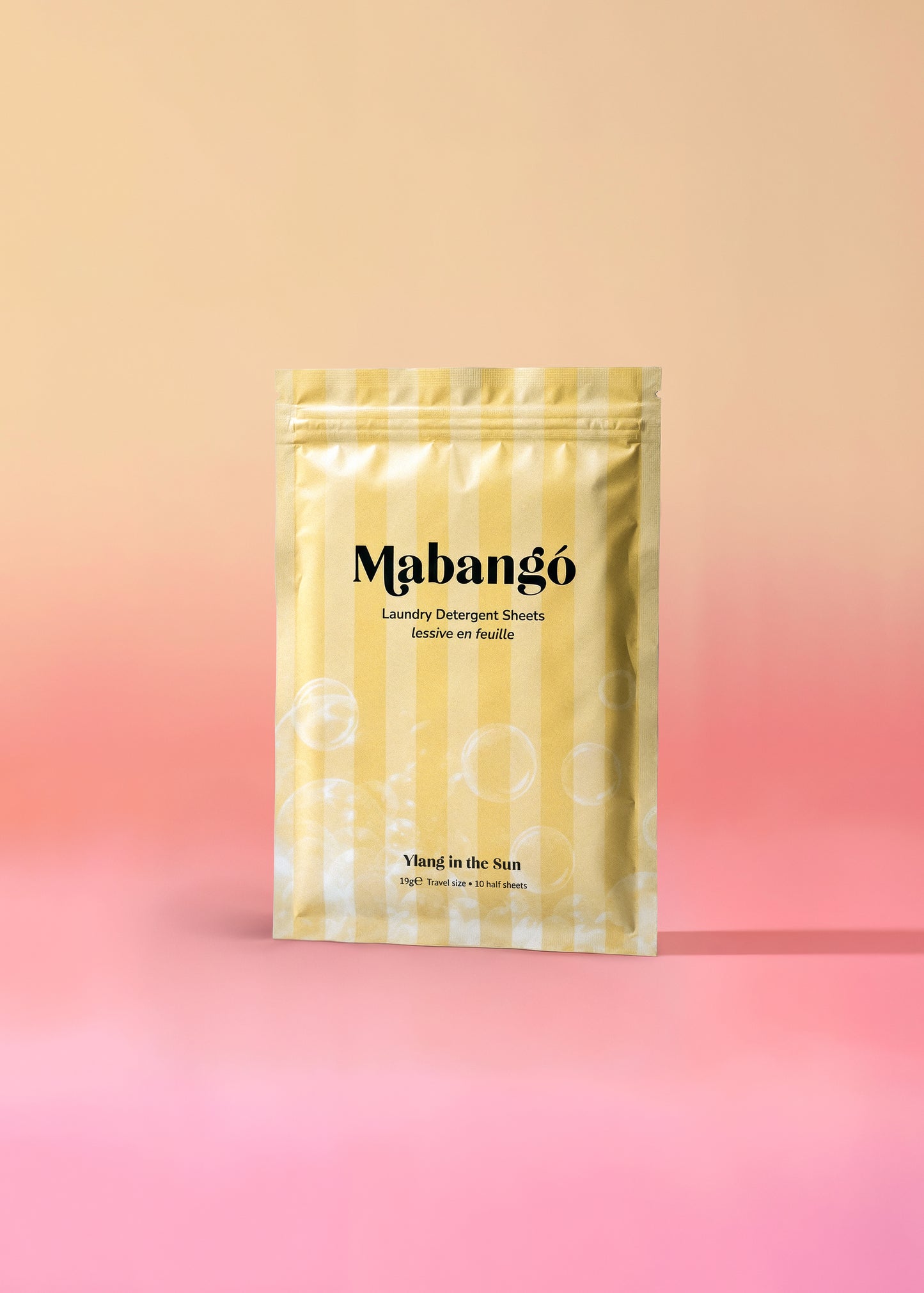 Mini feuilles de détergent pour la lessive